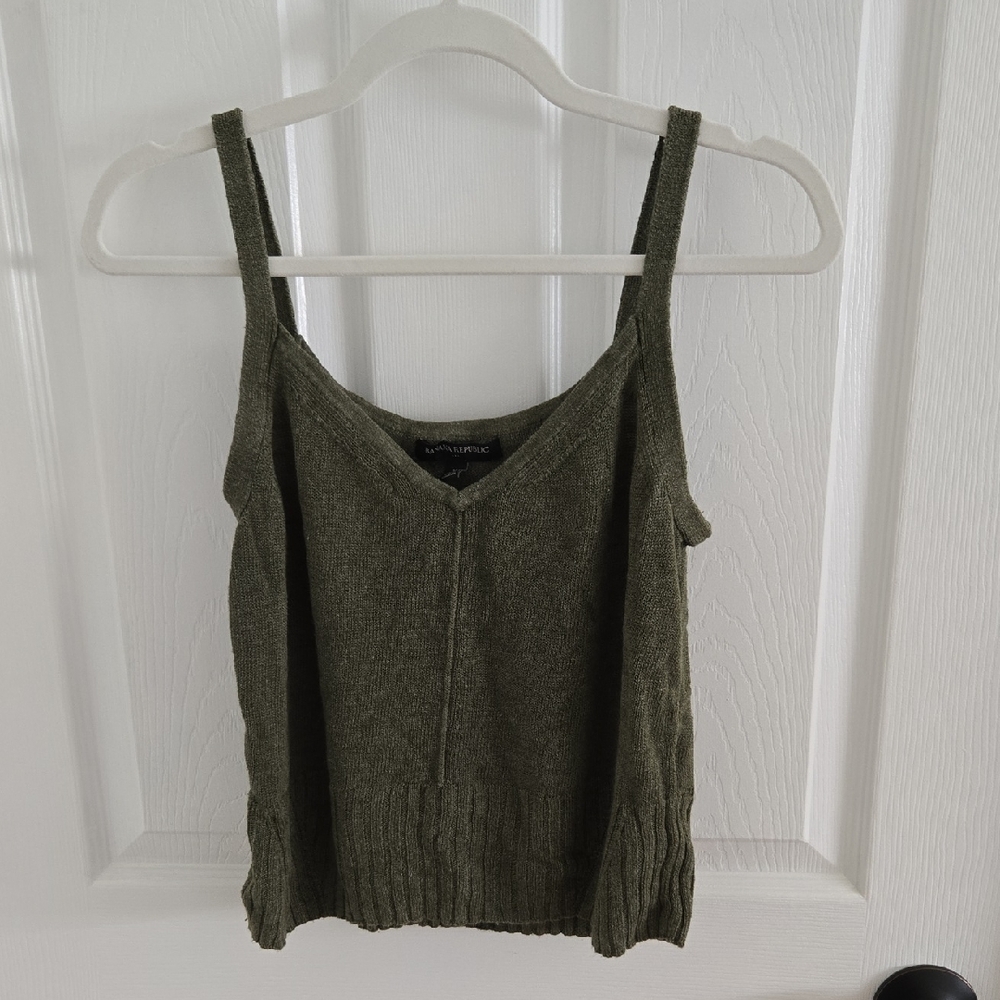 Banana Republic Dark Olive Camisole